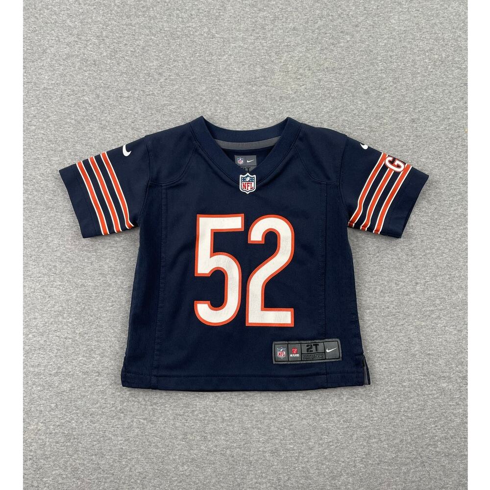 Chicago Bears #52 Khalil Mack NFL Team Apparel Toddler Jersey Size 2T Baby